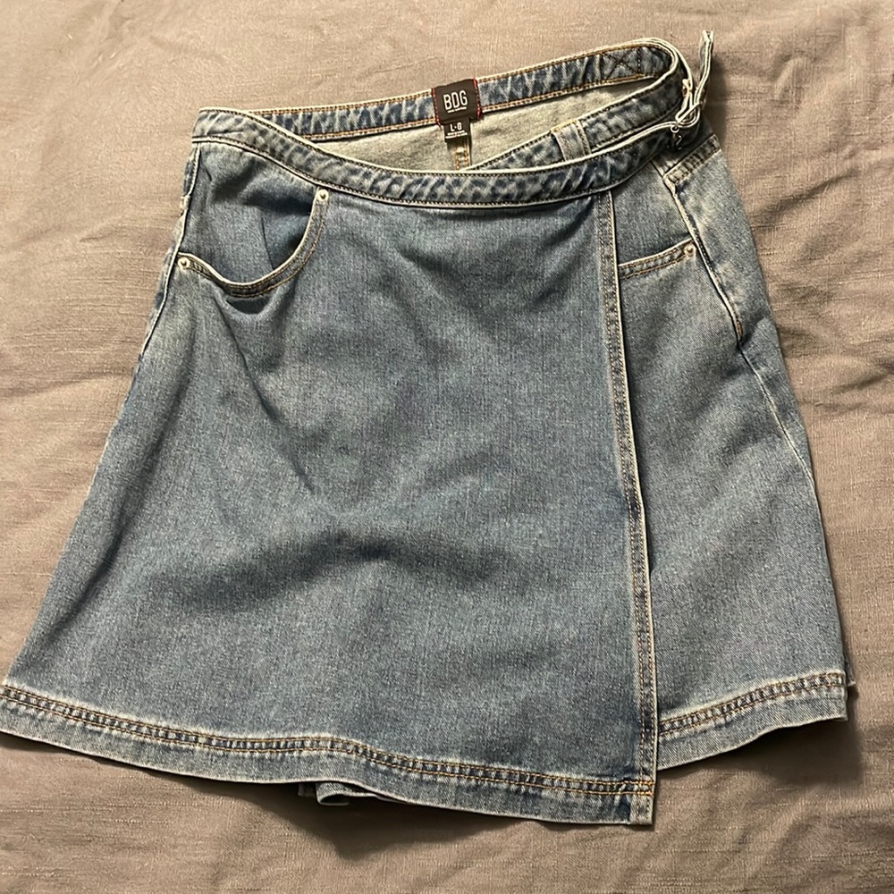 BDG Jean Skirt